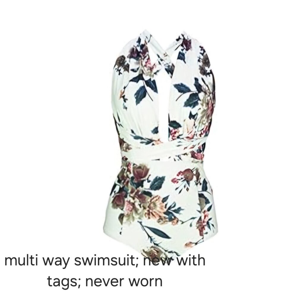 Multi way swimsuit suit